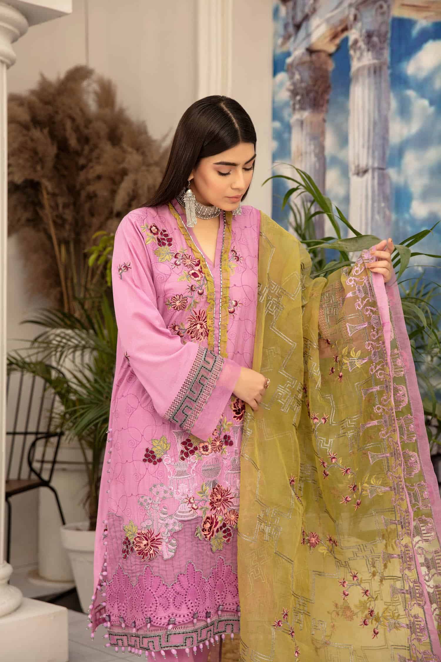 Embroidered Salwar Suits Online 