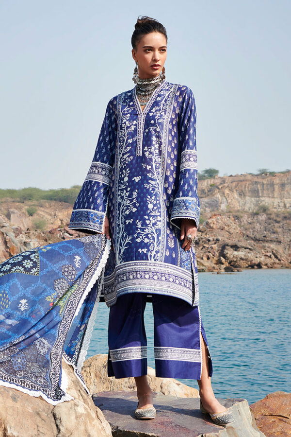 Printkari Embroidered Lawn by Image 2022 | Afsaneh
