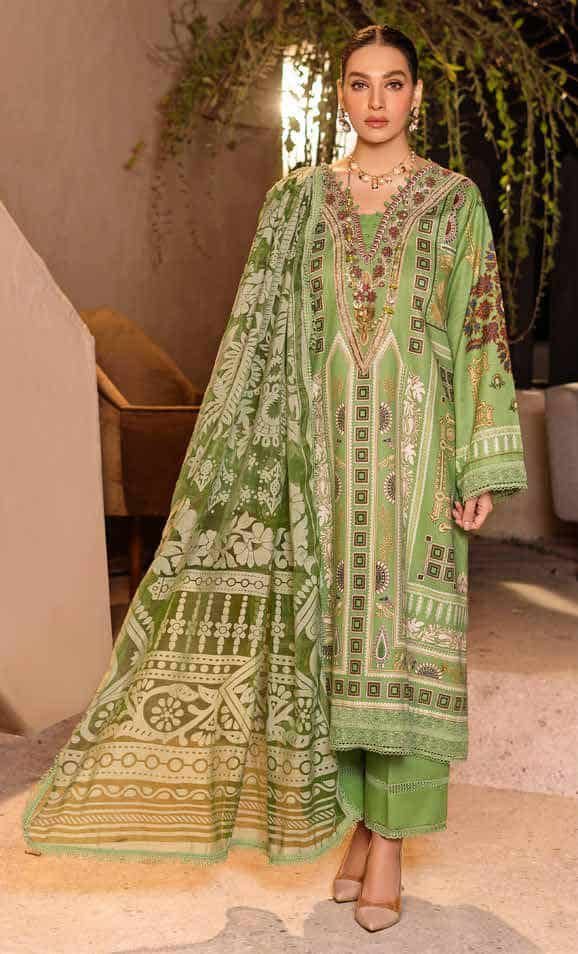 Ittehad Summer Lawn Embroidered 2022 | LF- EB1 2210
