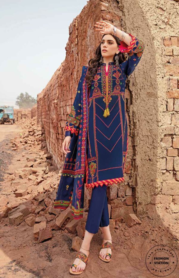 Gul Ahmed Summer Lawn Essentials 2022 | CL1328A (SS-1583) | MAY22