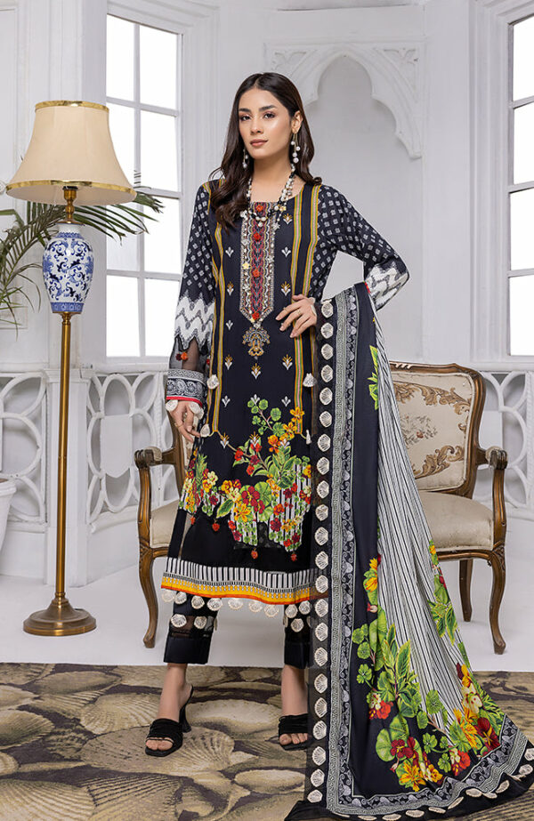 Mahnoor Embroidered Lawn by Al Zohaib | MEC-22-10