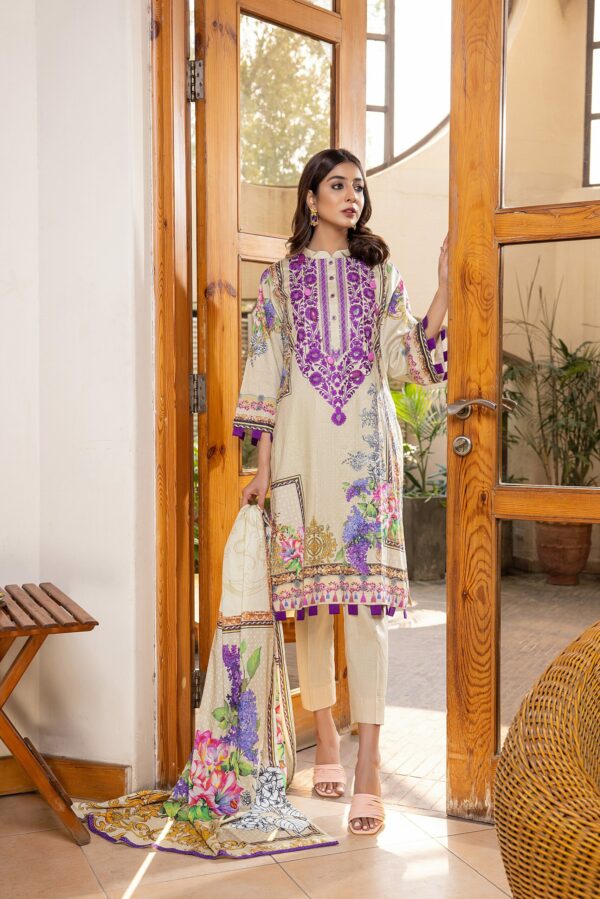Zohra Embroidered Lawn by Z S | ZL-10