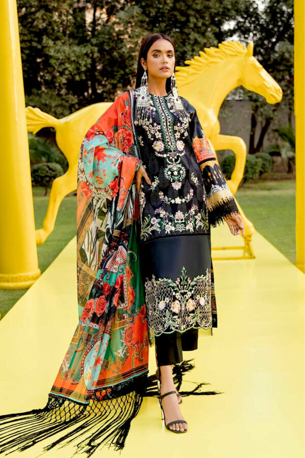 Ali Xeeshan Luxury Lawn Collection | Versailles (A)