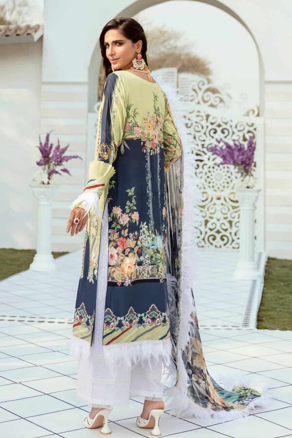 Emaan Adeel Vogue Festive Lawn 2022 | 05. LIME CHARM