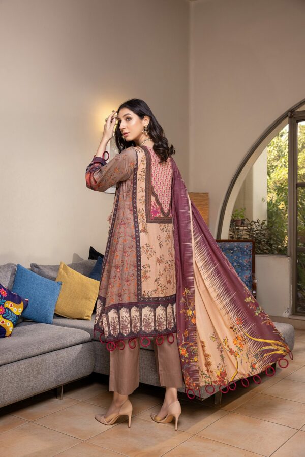 Zohra Embroidered Lawn by Z S | ZL-3 | Back on Demand