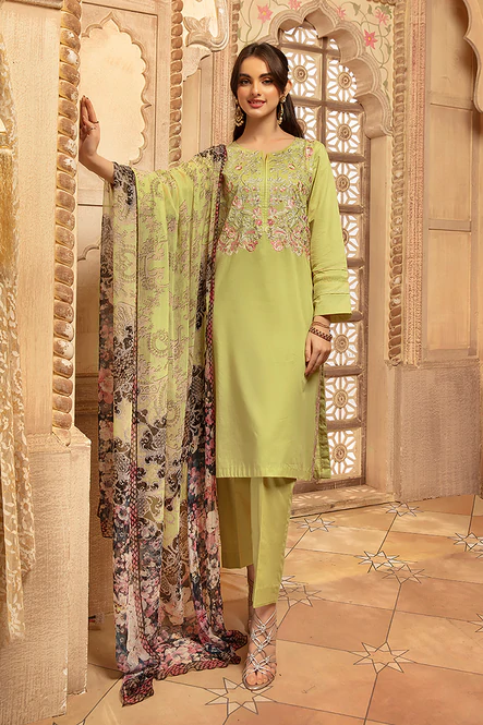 Nishat Eid Collection 2022 | 42201202-Embroidered 3PC