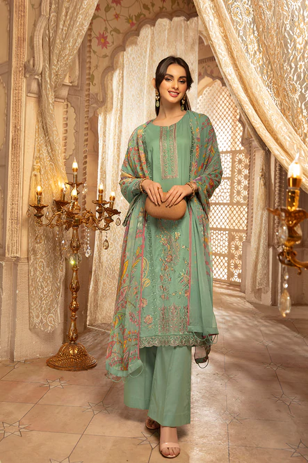 Nishat Eid Collection 2022 | 42201205-Embroidered 3PC