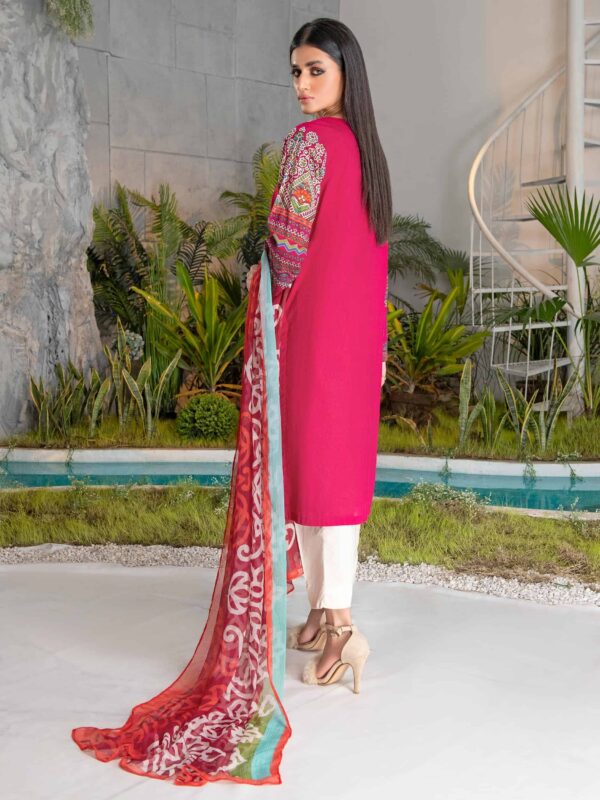 Limelight Summer Embroidered Lawn’22 | U1344SU-2Pc-PNK