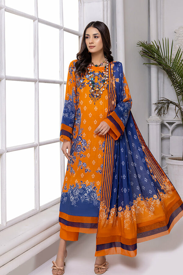 Mahnoor Embroidered Lawn by Al Zohaib | MEC-22-07