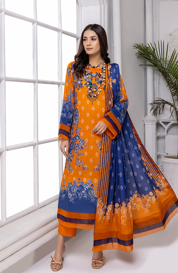 Mahnoor Embroidered Lawn by Al Zohaib | MEC-22-07