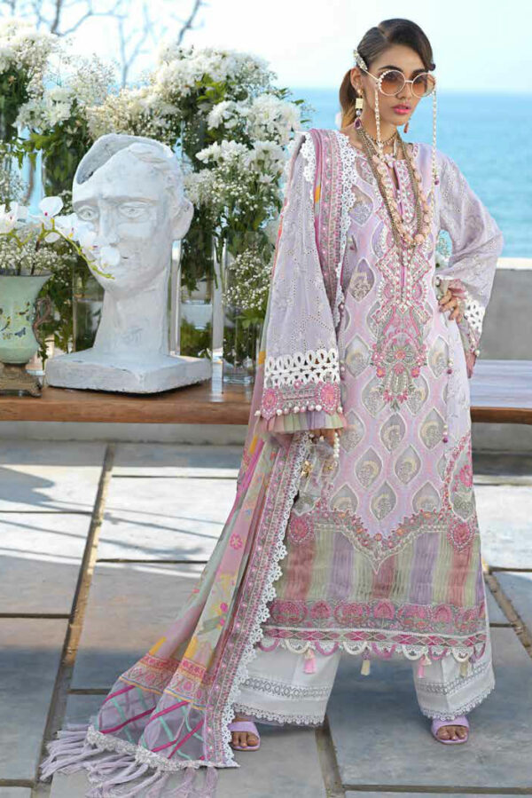 Alif by Ajr Couture Luxury Lawn`22 | D# 02 (Livia)