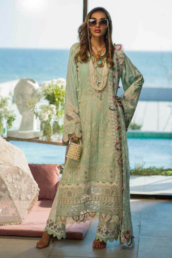Alif by Ajr Couture Luxury Lawn`22 | D# 04 (Ceres)