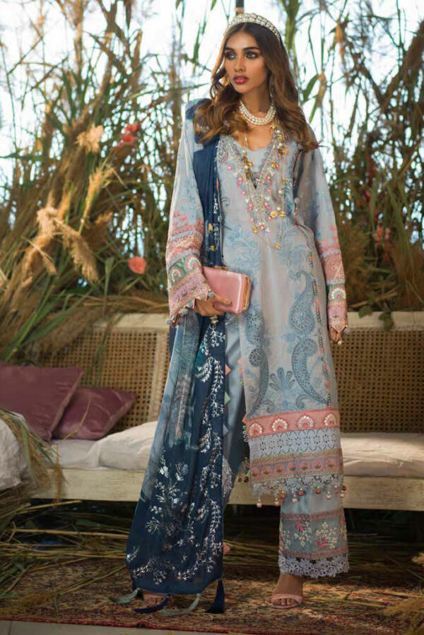 Alif by Ajr Couture Luxury Lawn`22 | D# 05 (Claudia)