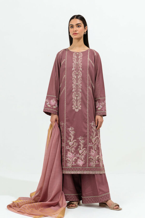 Beechtree Eid Lawn Collection 2022 | Rosy Blush-Embroidered-3P
