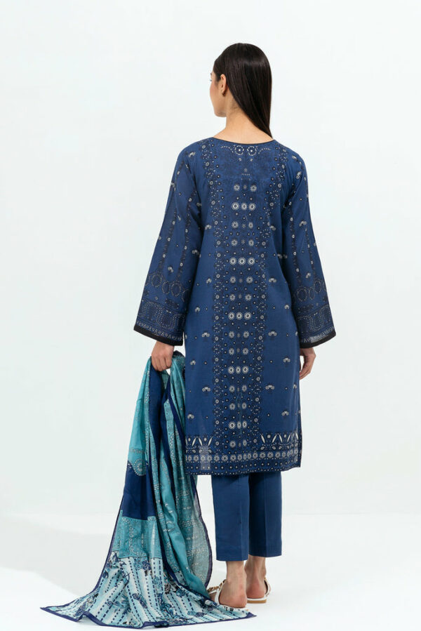 Beechtree Eid Lawn Collection 2022 | Vintage Blue-Embroidered-2P
