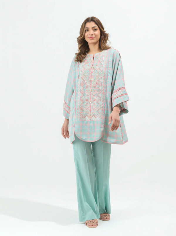 Beechtree Eid Lawn Collection 2022 | Icy Blush-Embroidered-1P | Back on Demand