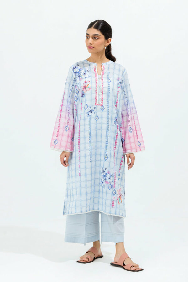 Beechtree Eid Lawn Collection 2022 |  Tie & Dye Bloom-Printed-1P