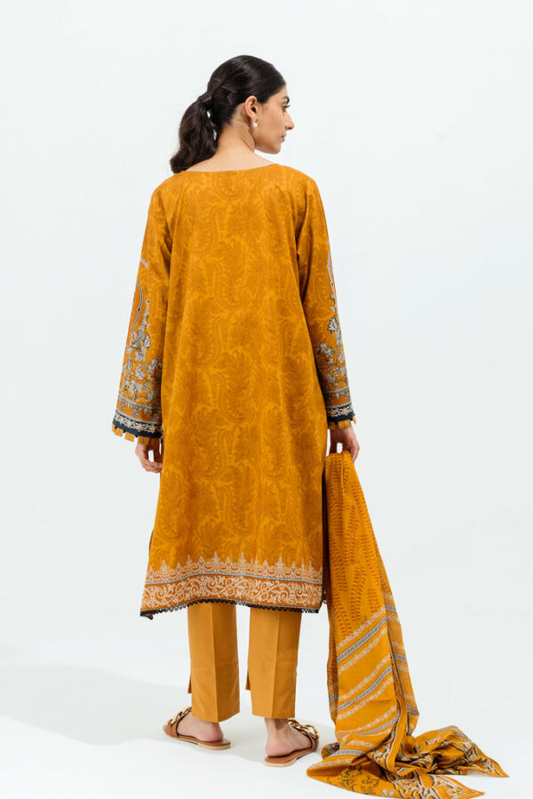Beechtree Eid Lawn Collection 2022 | Chic Mustard-Printed-3P