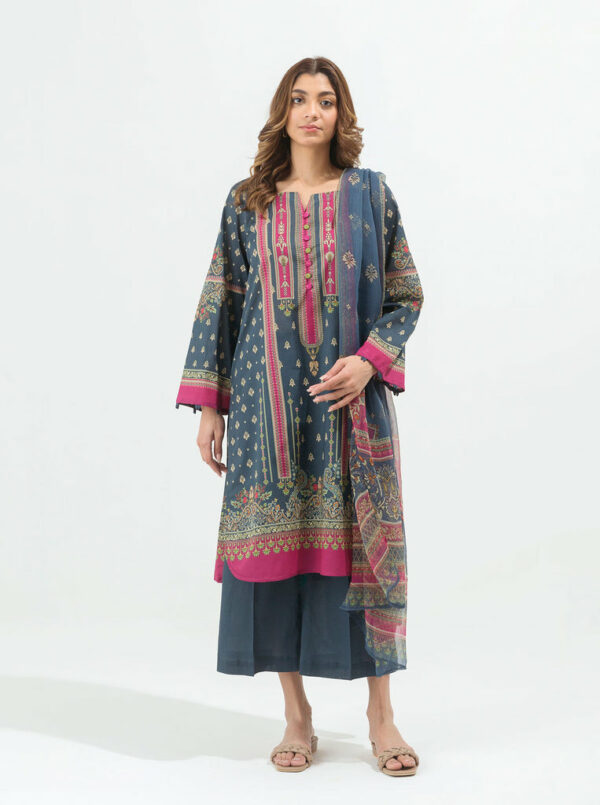 Beechtree Eid Lawn Collection 2022 | Cosmic Navy-Printed-3P