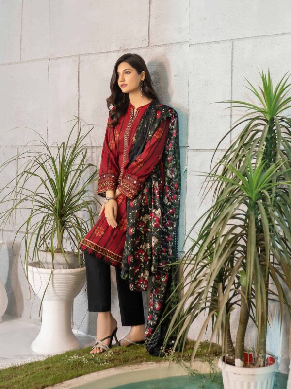 Limelight Summer Embroidered Lawn’22 | U1571SU-2Pc-RED