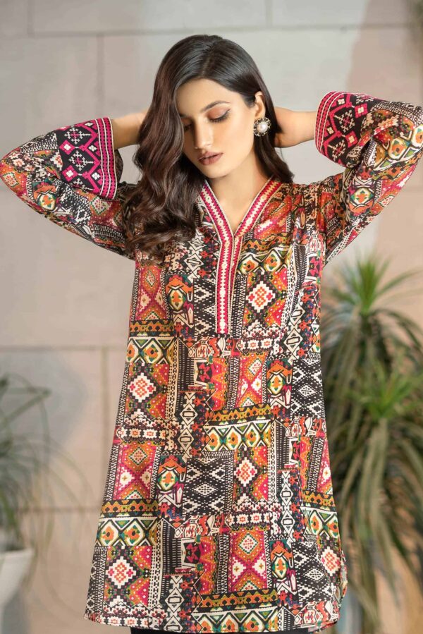 Limelight Summer Embroidered Lawn’22 | U1608SU-2Pc-BLK