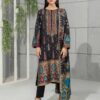 Limelight Summer Embroidered Lawn'22 | U1535SU-3Pc-BLK