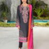 Limelight Summer Embroidered Lawn'22 | U1754SU-3Pc-BLK