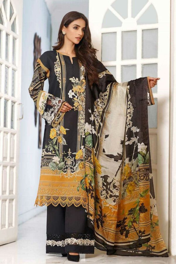 Jade Firdous Ombre Embroidered Exclusive Lawn 2022 | OC-19663 A
