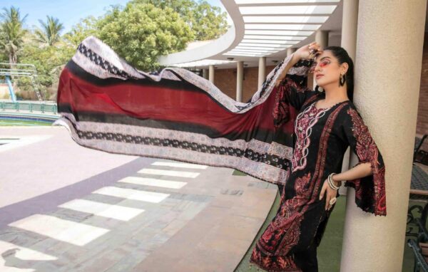 Amna Sohail Naazli Embroidered Lawn by Tawakkal | D-6788 (SS-2055)