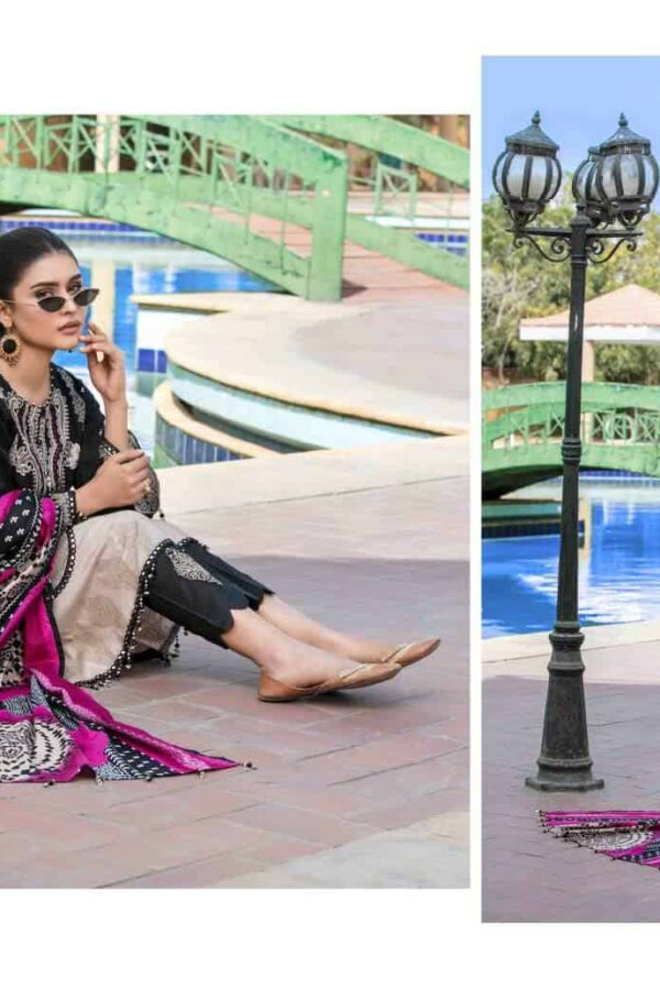 Amna Sohail Naazli Embroidered Lawn by Tawakkal | D-6781 (SS-2072)