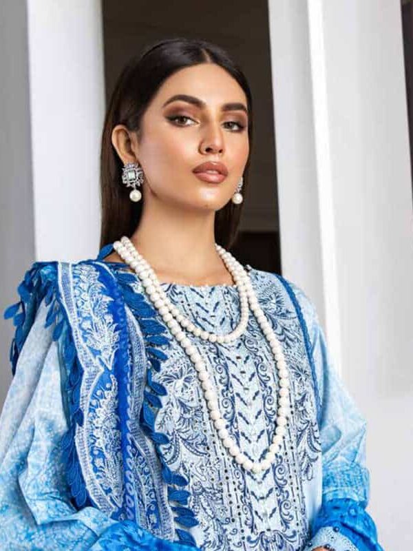 Aafreen By Riaz Arts Embroidered Lawn Unstitched – AF-38
