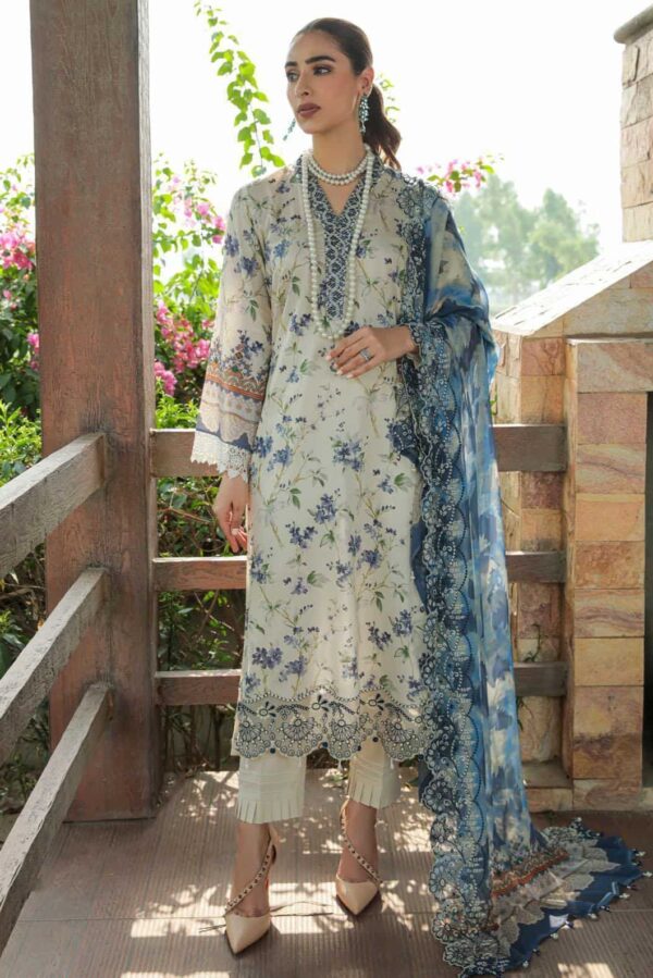 Nureh Gardenia Embroidered Lawn Collection 2022 Vol 2 | NS-57