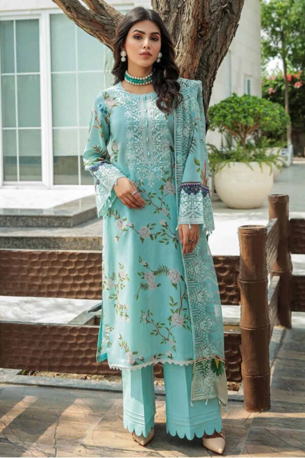 Nureh Gardenia Embroidered Lawn Collection 2022 Vol 2 | NS-60