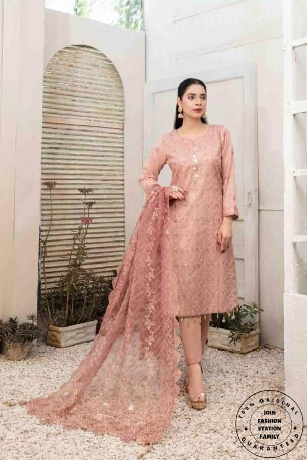 Aanchal Semi-Stitched by Tawakkal - D-6734