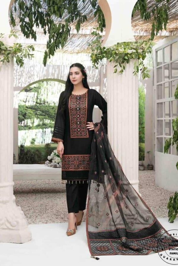 Aanchal Semi-Stitched by Tawakkal – D-6741