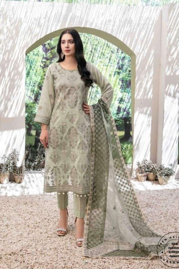 Aanchal Semi-Stitched by Tawakkal - D-6743