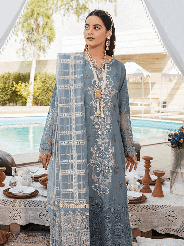 Firdous Cloth Luxury Eid Lawn 2022 | EIF:V1-01
