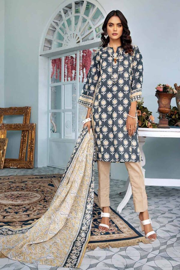 Gul Ahmed Florence Lawn 2022 | CL-32050 A