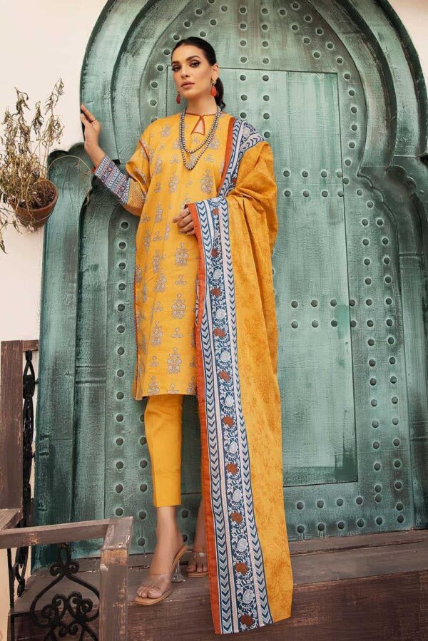 Gul Ahmed Florence Lawn 2022 | CL-22238 B