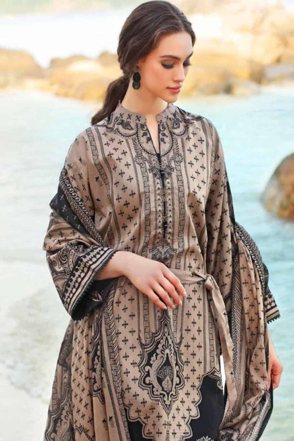 Gul Ahmed Ambrosia Black & White Collection 2022 | BT-22005