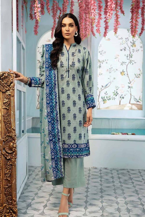Gul Ahmed Florence Lawn 2022 | CL-22235 B