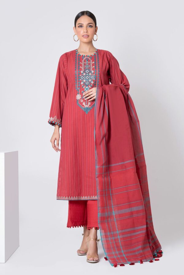 Khaadi New Lawn 2022 | bco22222_red