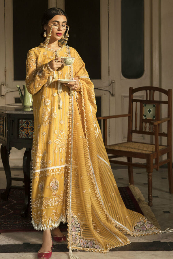 Afrozeh Dhoop Kinaray Luxury Formals Collection 2022 -  AF22DK 10 Ghazal (SS-2871)