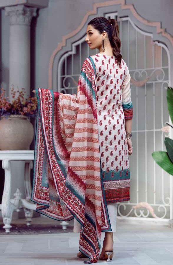 Gul Ahmed Florence Unstitched Lawn Vol 3 | CL-32136
