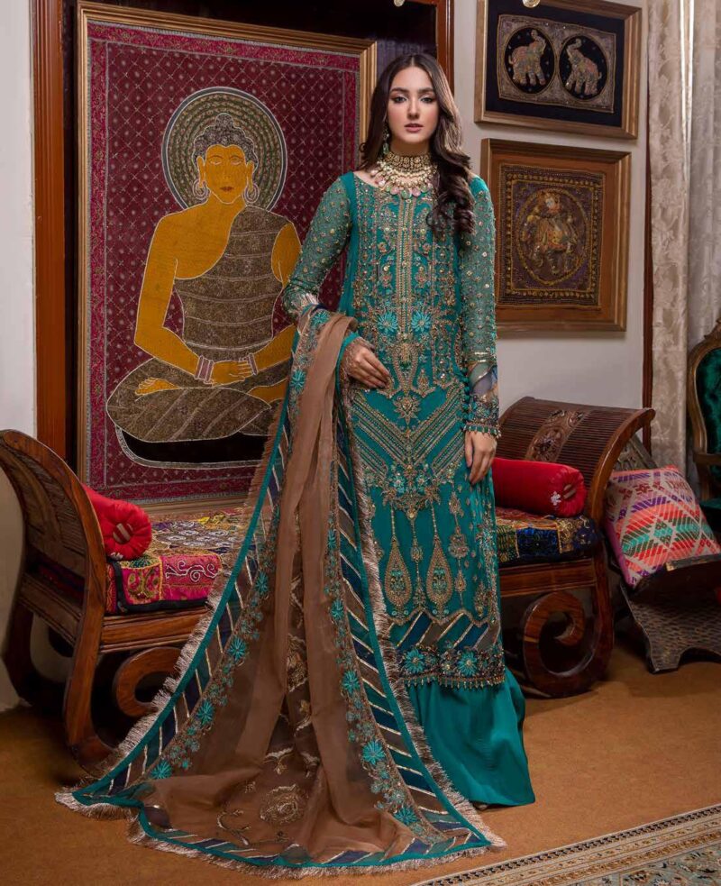 Charizma dastan e jashn formals | dj - 06 (ss-2903) - pakistani suit