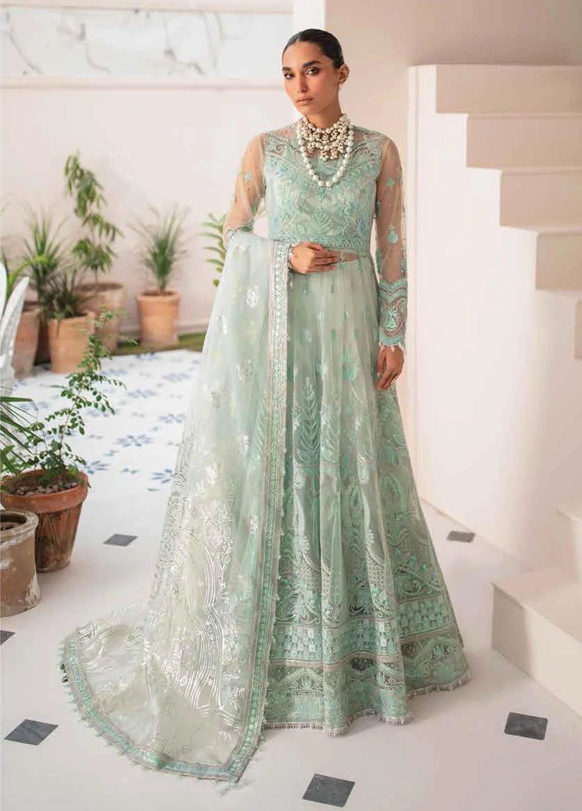 Buy Indian Clothing Janasya Women's Green Poly Chiffon Self Design Casual  Flared kurta Online at Best Price | Distacart