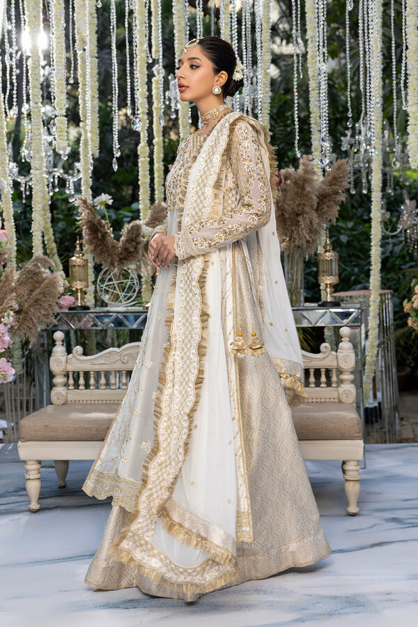 White Bridal Dress by Azure | Wedding Dress | Sitara