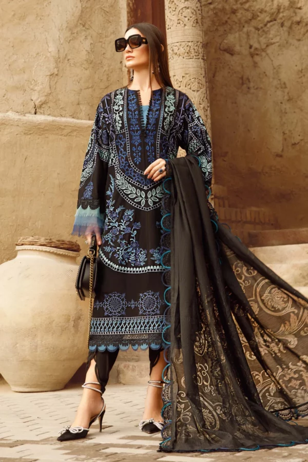 MARIA. B Lawn Voyage EID Collection | D-2312-B (SS-3720)
