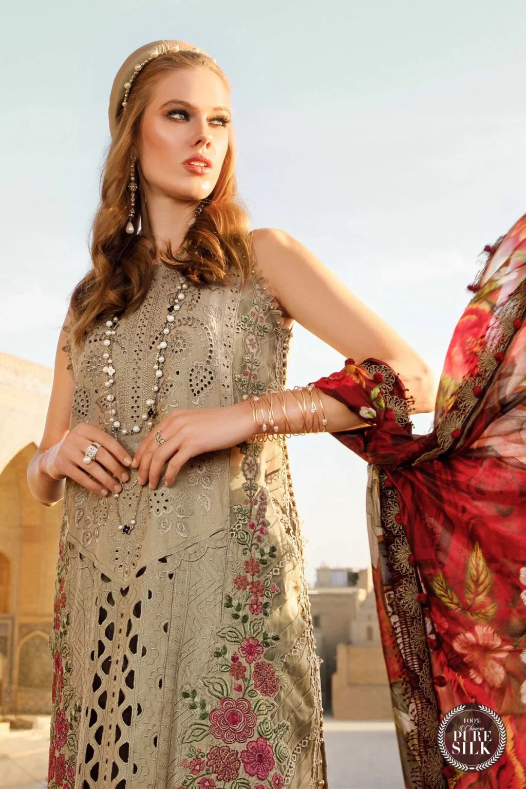 Maria. B lawn voyage eid collection | d-2313-a (ss-3958)