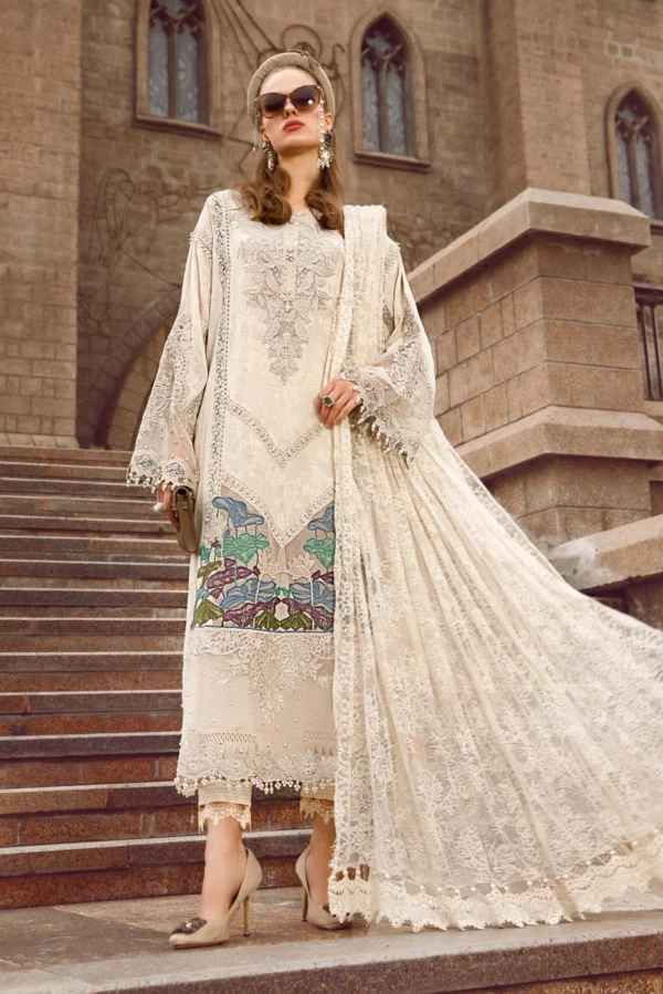 MARIA. B Lawn Voyage EID Collection | D-2307-B (SS-3684)